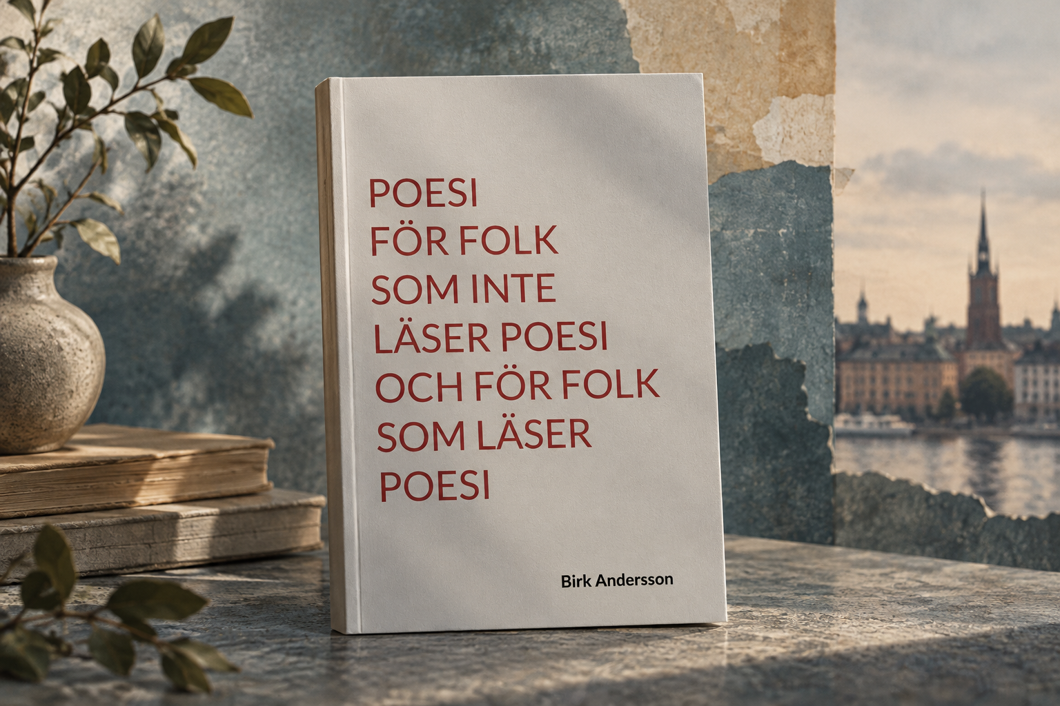 Humor. Birk Andersson tänjer på haikuns gränser och blandar ordvitsar, absurda vardagsbetraktelser och samhällskritik. I hans nya diktsamling samsas existentiellt allvar med lekfull humor. Resultatet är en lättillgänglig och underfundig poesi som också den ovana poesiläsaren kan ha stor glädje av.